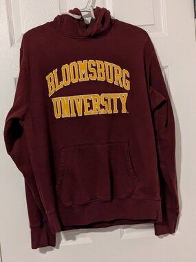 Bloomsburg University unisex pullover hoodie size medium